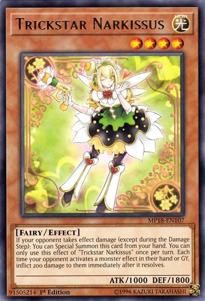 Trickstar Narkissus (Rare) [MP18-EN107-R]