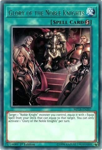Glory of the Noble Knights (Rare) [MP18-EN207-R]