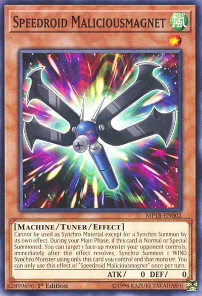 Speedroid Maliciousmagnet (Common) [MP18-EN002-C]