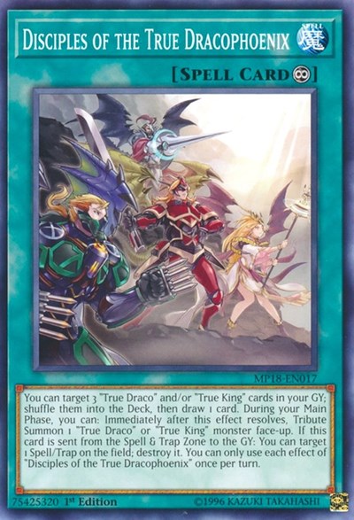 Disciples of the True Dracophoenix (Common) [MP18-EN017-C]