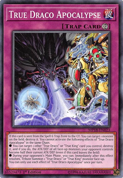 True Draco Apocalypse (Common) [MP18-EN023-C]