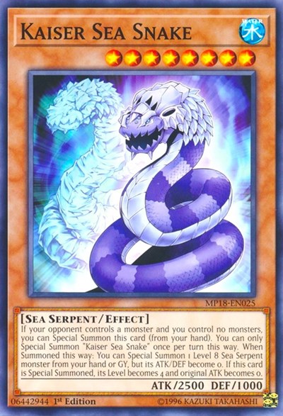 Kaiser Sea Snake (Common) [MP18-EN025-C]