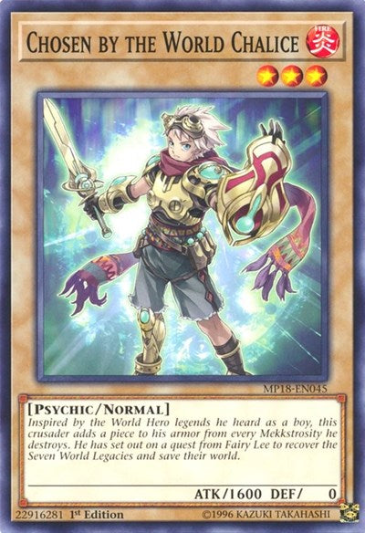 Chosen by the World Chalice (Common) [MP18-EN045-C]