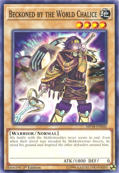 Beckoned by the World Chalice (Common) [MP18-EN046-C]
