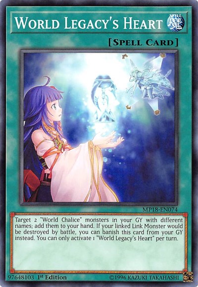 World Legacy's Heart (Common) [MP18-EN074-C]