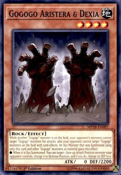 Gogogo Aristera & Dexia (Common) [MP18-EN097-C]