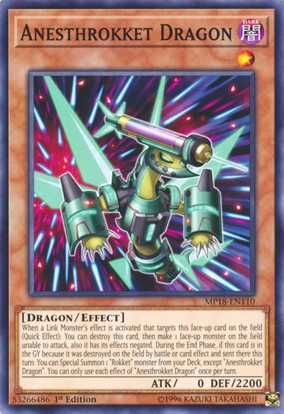 Anesthrokket Dragon (Common) [MP18-EN110-C]