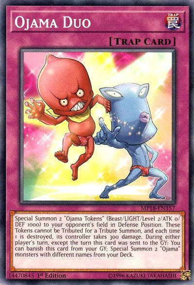 Ojama Duo (Common) [MP18-EN157-C]