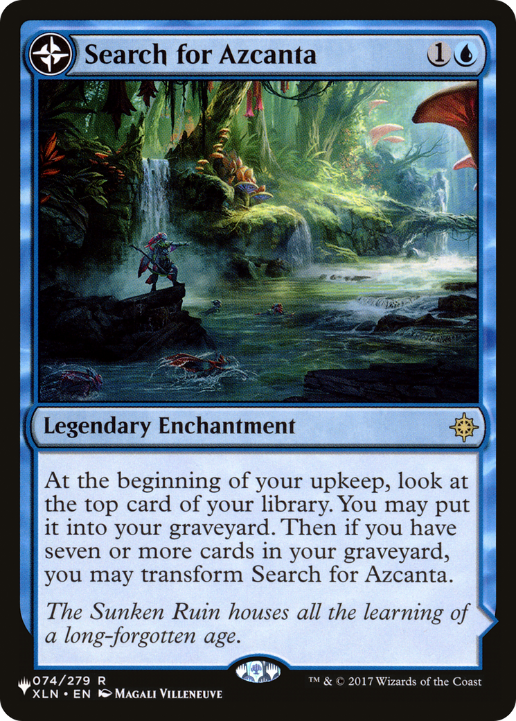 Search for Azcanta // Azcanta, the Sunken Ruin [PLST-XLN-74]