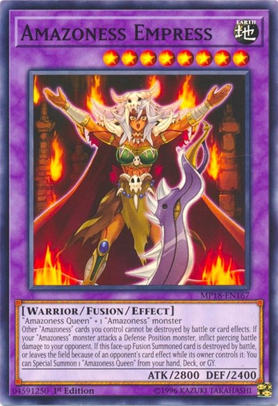 Amazoness Empress (Common) [MP18-EN167-C]