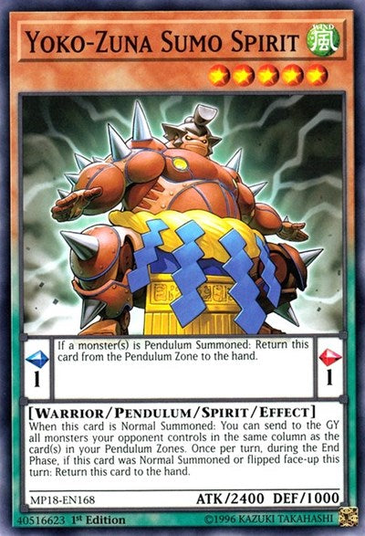 Yoko-Zuna Sumo Spirit (Common) [MP18-EN168-C]