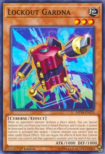 Lockout Gardna (Common) [MP18-EN170-C]