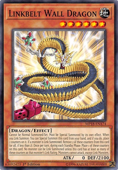 Linkbelt Wall Dragon (Common) [MP18-EN174-C]