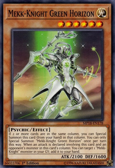 Mekk-Knight Green Horizon (Common) [MP18-EN178-C]