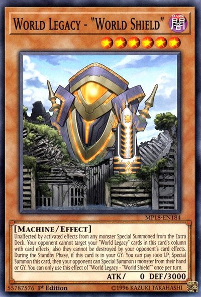 World Legacy - "World Shield" (Common) [MP18-EN184-C]