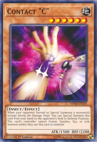 Contact "C" (Common) [MP18-EN195-C]