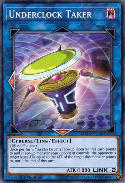 Underclock Taker (Common) [MP18-EN196-C]