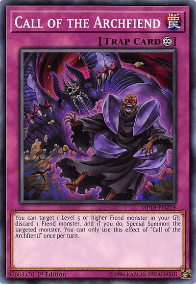 Call of the Archfiend (Common) [MP18-EN219-C]