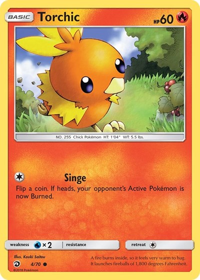 Torchic - 4/70 (Common) [DRM-4-C]