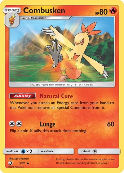 Combusken - 5/70 (Uncommon) [DRM-5-U]