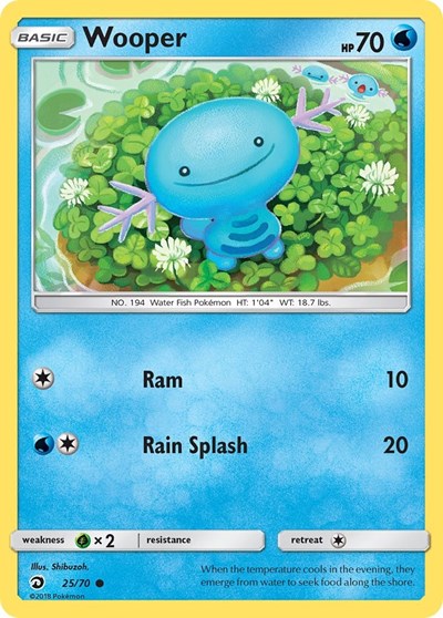 Wooper - 25/70 (Common) [DRM-25-C]