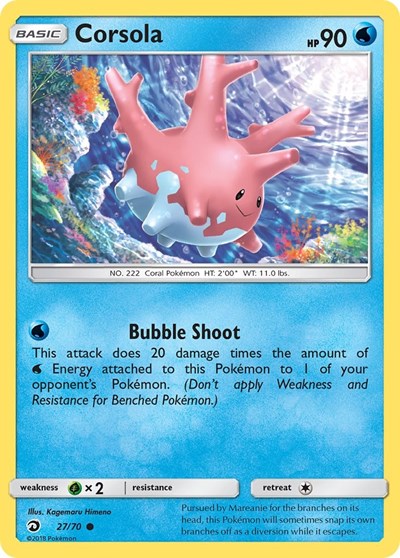 Corsola - 27/70 (Common) [DRM-27-C]