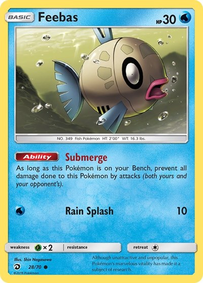 Feebas - 28/70 (Common) [DRM-28-C]