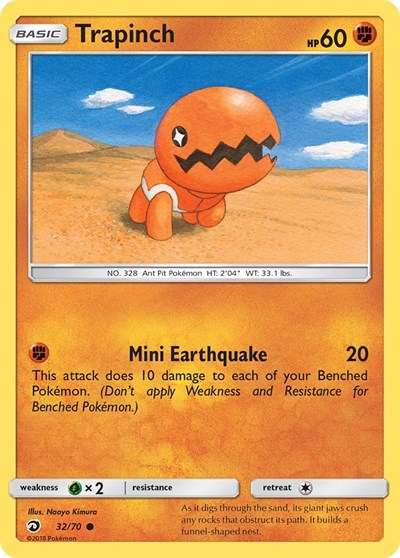 Trapinch - 32/70 (Common) [DRM-32-C]