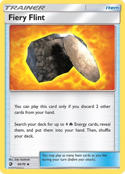 Fiery Flint - 60/70 (Uncommon) [DRM-60-U]