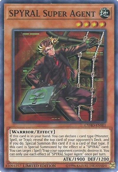 SPYRAL Super Agent (Super Rare) [CYHO-ENSE1-SuR]