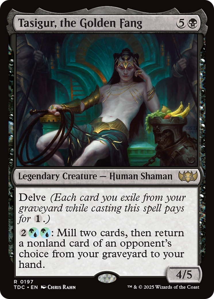 Tasigur, the Golden Fang [TDC-197]