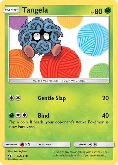 Tangela - 1/214 (Common) [LOT-1-C]