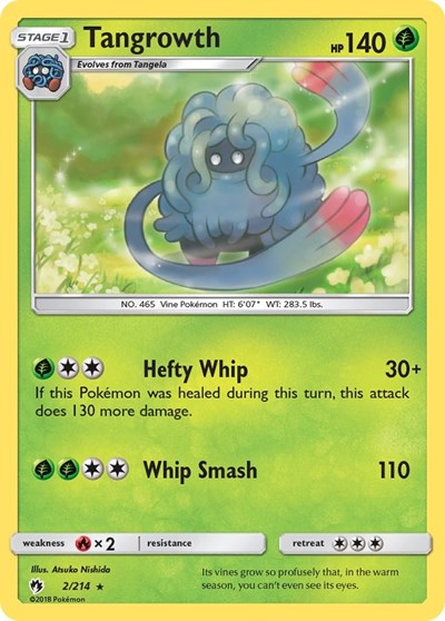 Tangrowth - 2/214 (Rare) [LOT-2-R]