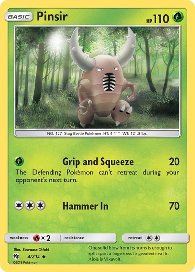 Pinsir - 4/214 (Uncommon) [LOT-4-U]