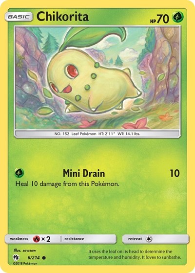 Chikorita - 6/214 (Common) [LOT-6-C]