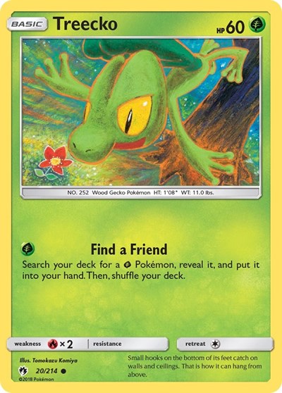 Treecko - 20/214 (Common) [LOT-20-C]