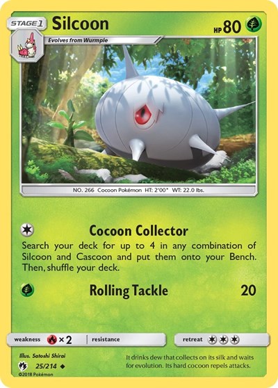Silcoon - 25/214 (Uncommon) [LOT-25-U]