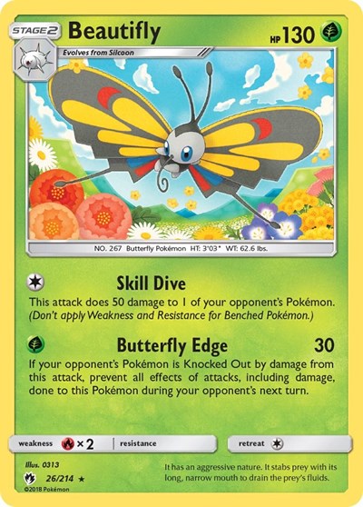 Beautifly - 26/214 (Rare) [LOT-26-R]