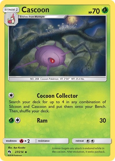 Cascoon - 27/214 (Uncommon) [LOT-27-U]