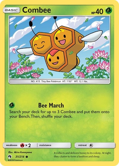 Combee - 31/214 (Common) [LOT-31-C]