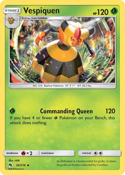 Vespiquen - 32/214 (Uncommon) [LOT-32-U]
