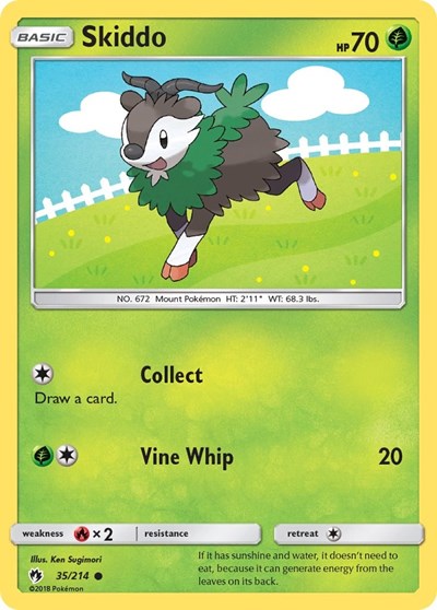 Skiddo - 35/214 (Common) [LOT-35-C]