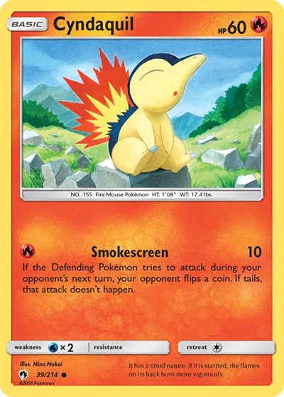 Cyndaquil - 39/214 (Common) [LOT-39-C]