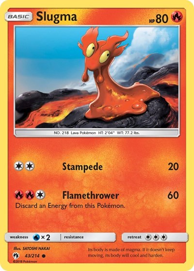 Slugma - 43/214 (Common) [LOT-43-C]