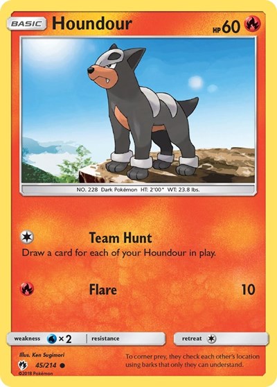 Houndour - 45/214 (Common) [LOT-45-C]