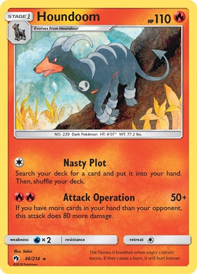 Houndoom - 46/214 (Rare) [LOT-46-R]