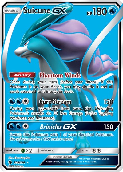 Suicune GX - 200/214 (Ultra Rare) [LOT-200-UR]