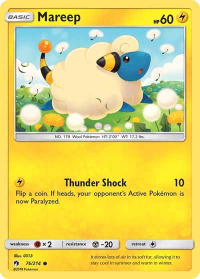 Mareep - 76/214 (Common) [LOT-76-C]