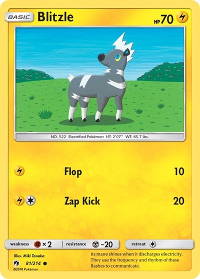 Blitzle - 81/214 (Common) [LOT-81-C]