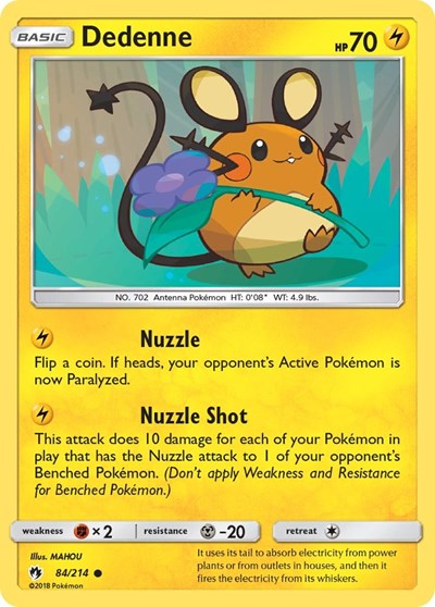 Dedenne - 84/214 (Common) [LOT-84-C]
